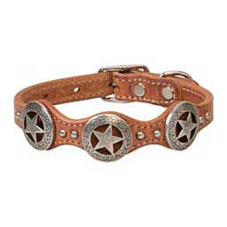 Texas Star Leather Dog Collar  Weaver Leather